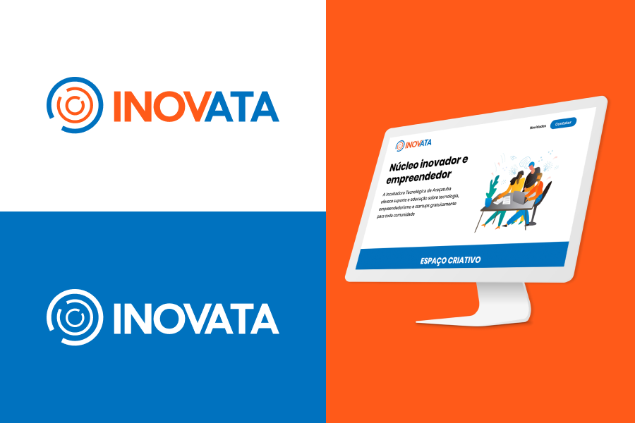 Inovata Incubadora Logotipos e Site